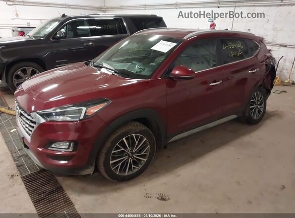 KM8J3CAL0LU158708 2020 HYUNDAI TUCSON Red Przód lewy