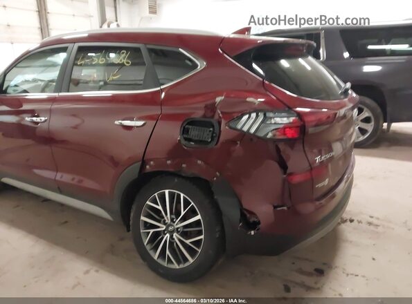 KM8J3CAL0LU158708 2020 HYUNDAI TUCSON Red Widok z przodu