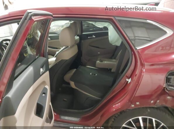 KM8J3CAL0LU158708 2020 HYUNDAI TUCSON Red Widok naklejki z numerem VIN