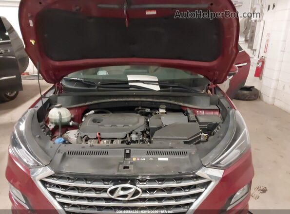 KM8J3CAL0LU158708 2020 HYUNDAI TUCSON Red Widok z tyłu