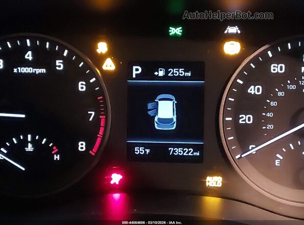 KM8J3CAL0LU158708 2020 HYUNDAI TUCSON Red Widok tylnych siedzeń