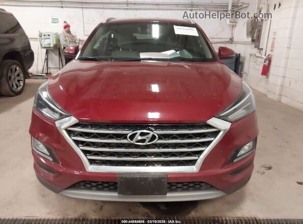 KM8J3CAL0LU158708 2020 HYUNDAI TUCSON Red Widok zestawu wskaźników