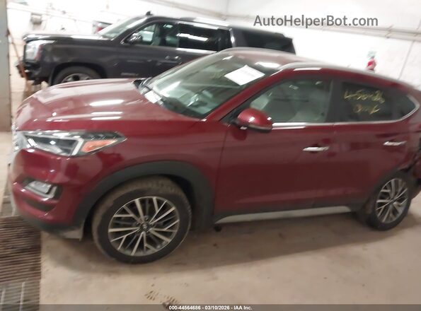 KM8J3CAL0LU158708 2020 HYUNDAI TUCSON Red Widok wnętrza 360 stopni