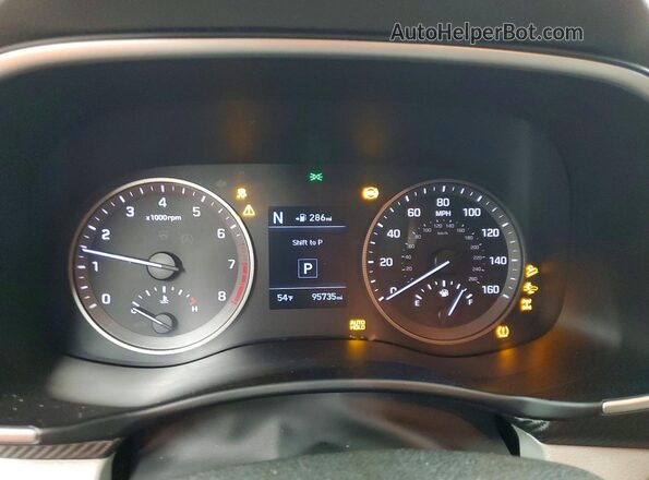 KM8J3CAL0MU406344 2021 HYUNDAI TUCSON Black ხელსაწყოთა პანელის ხედი