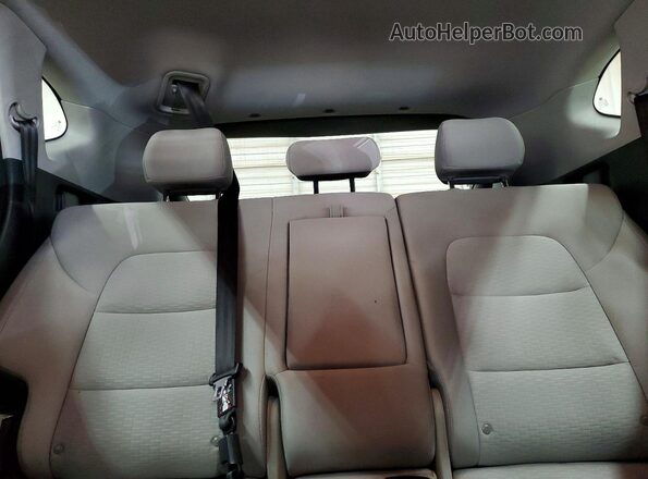 KM8J3CAL0MU406344 2021 HYUNDAI TUCSON Black უკანა სავარძლების ხედი