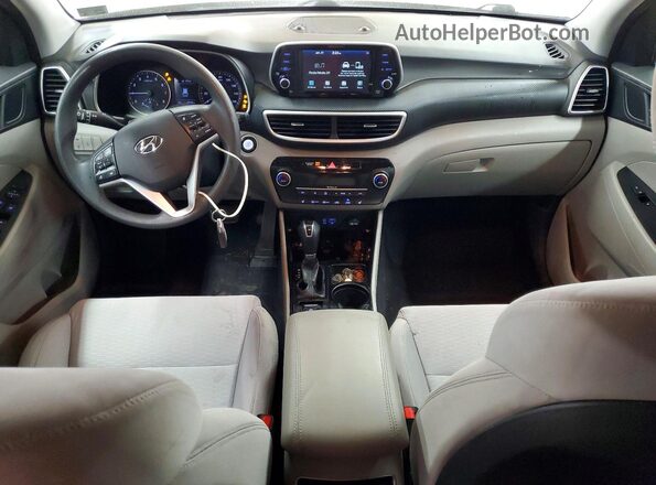 KM8J3CAL0MU406344 2021 HYUNDAI TUCSON Black წინა პანელის ხედი