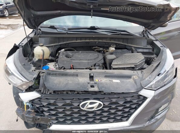KM8J3CAL1MU360233 2021 HYUNDAI TUCSON Gray Հետևի տեսք