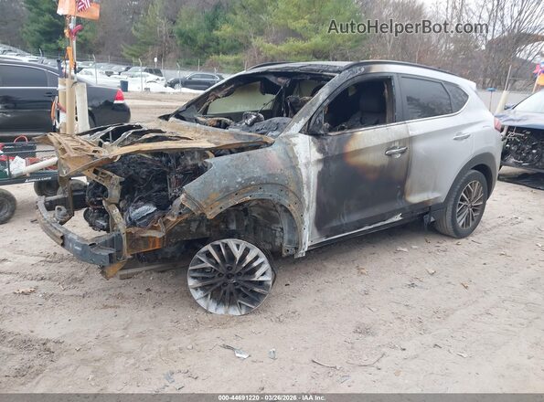 KM8J3CAL2KU037466 2019 HYUNDAI TUCSON Silver Przód lewy