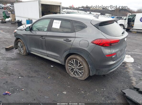 KM8J3CAL2MU311056 2021 HYUNDAI TUCSON Серый Задняя левая четверть