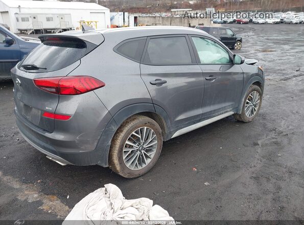 KM8J3CAL2MU311056 2021 HYUNDAI TUCSON Серый Задняя правая четверть