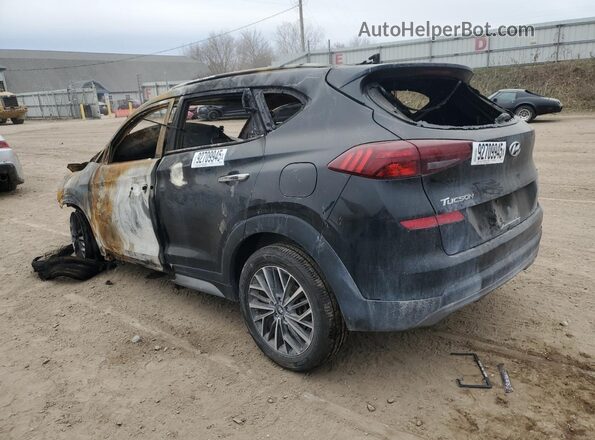 KM8J3CAL4MU407545 2021 HYUNDAI TUCSON Black Задня ліва чверть