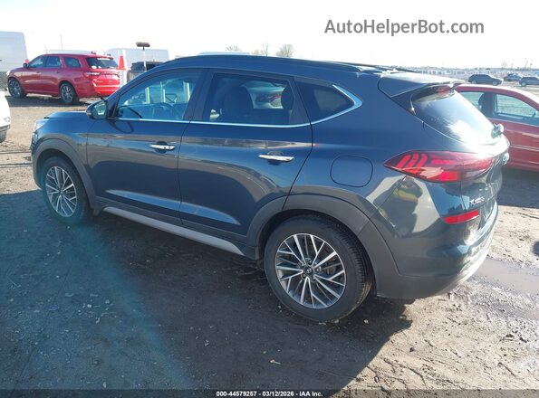 KM8J3CAL5MU332600 2021 HYUNDAI TUCSON Gray Задня ліва чверть