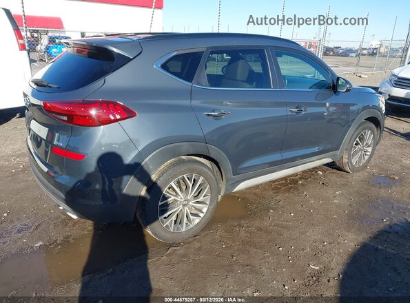 KM8J3CAL5MU332600 2021 HYUNDAI TUCSON Gray Задня права чверть