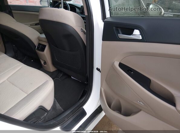 KM8J3CAL5MU356881 2021 HYUNDAI TUCSON White Вид наклейки з VIN-кодом