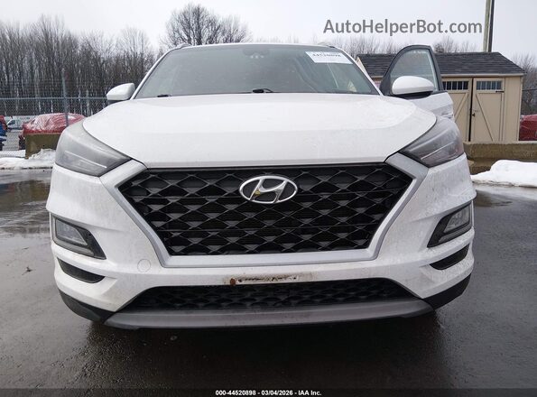 KM8J3CAL5MU356881 2021 HYUNDAI TUCSON White Вид спереду
