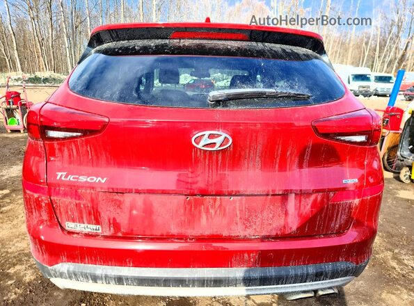 KM8J3CAL8MU364716 2021 HYUNDAI TUCSON Red Հետևի տեսք
