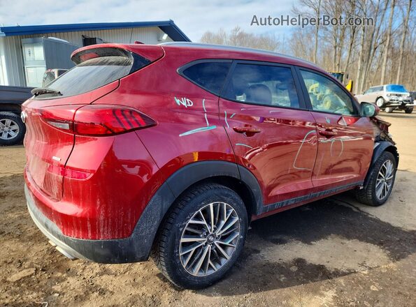 KM8J3CAL8MU364716 2021 HYUNDAI TUCSON Red Հետևի աջ