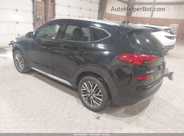 KM8J3CAL9MU296376 2021 HYUNDAI TUCSON Black უკანა მარცხენა