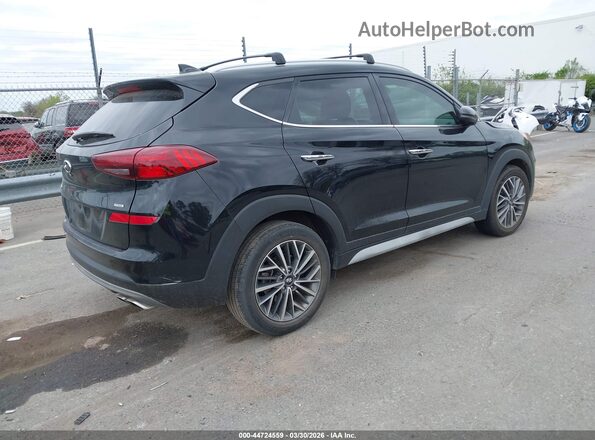 KM8J3CAL9MU320420 2021 HYUNDAI TUCSON Черный Задняя правая четверть
