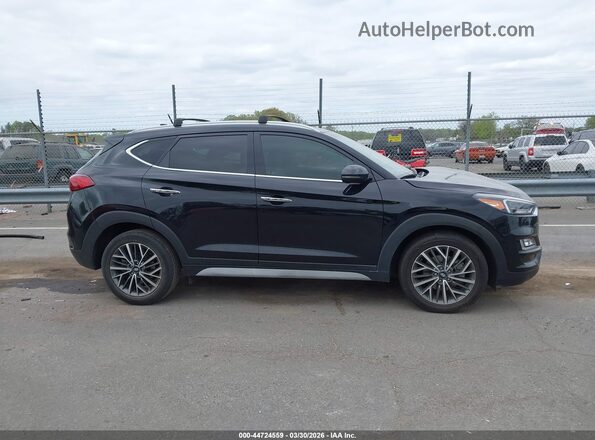KM8J3CAL9MU320420 2021 HYUNDAI TUCSON Черный Вид задней части салона
