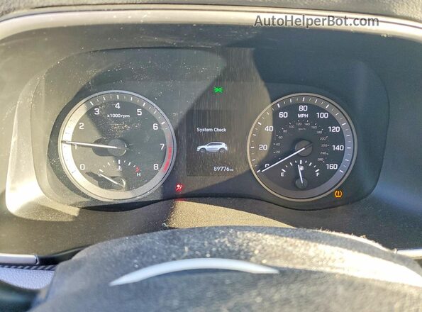 KM8J3CAL9MU383355 2021 HYUNDAI TUCSON Silver Вид щитка приладів