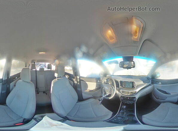 KM8J3CAL9MU383355 2021 HYUNDAI TUCSON Silver Панорамний вид салону 360°