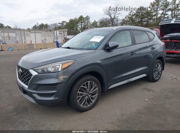 KM8J3CALXKU934356 2019 HYUNDAI TUCSON Gray 