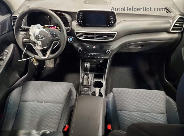 KM8J3CALXMU341390 2021 HYUNDAI TUCSON Gray Widok deski rozdzielczej