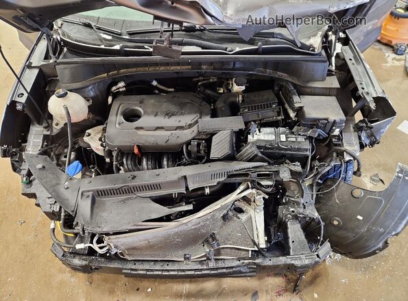 KM8J3CALXMU341390 2021 HYUNDAI TUCSON Gray Widok komory silnika