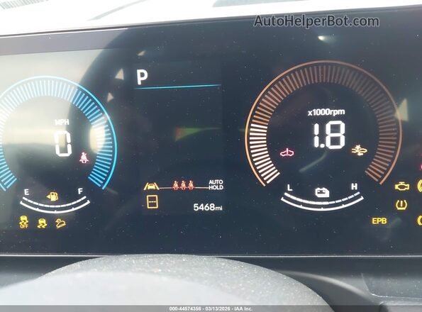 KM8JADD19TU416617 2026 HYUNDAI TUCSON HYBRID Dark Blue Widok tylnych siedzeń