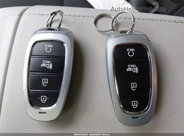 KM8JBCA19NU079316 2022 HYUNDAI TUCSON HYBRID Silver Vista del salpicadero