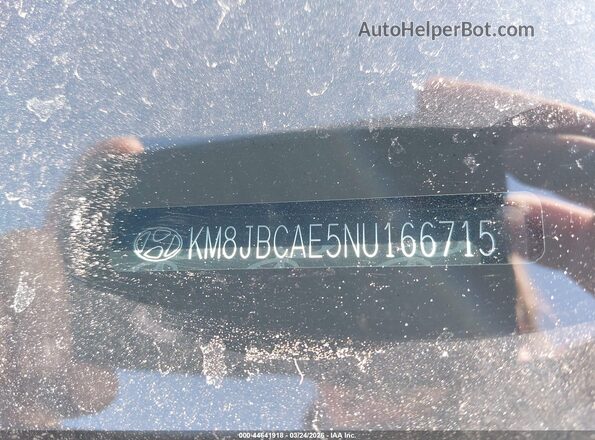 KM8JBCAE5NU166715 2022 HYUNDAI TUCSON Silver 