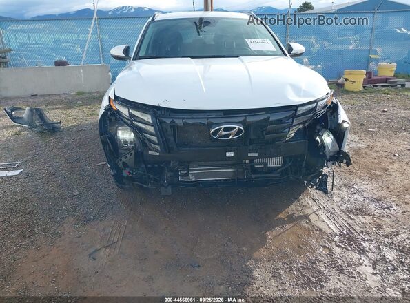 KM8JBCD13RU210855 2024 HYUNDAI TUCSON HYBRID White წინა ხედი