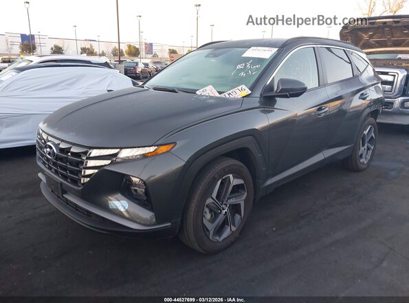 KM8JBDD29RU140678 2024 HYUNDAI TUCSON PLUG-IN HYBRID Gray წინა მარცხენა ხედი სამი მეოთხედიდან