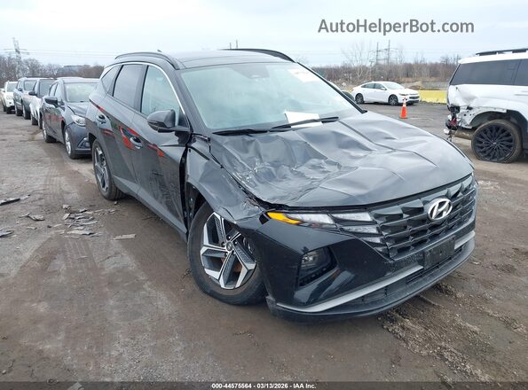 KM8JCCD14RU229797 2024 HYUNDAI TUCSON HYBRID Black Widok z przodu