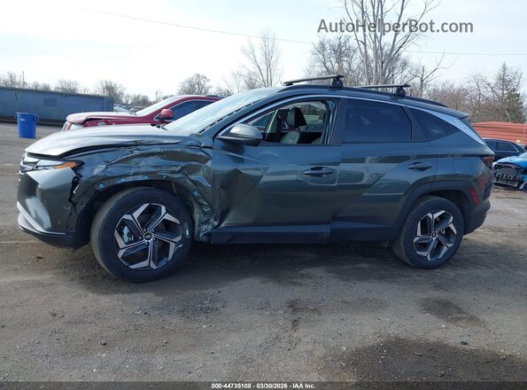 KM8JCCD14RU231503 2024 HYUNDAI TUCSON HYBRID Gray სალონის 360-გრადუსიანი ხედი