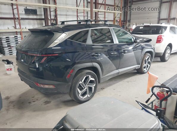 KM8JCCD17RU191613 2024 HYUNDAI TUCSON HYBRID Navy Rear right