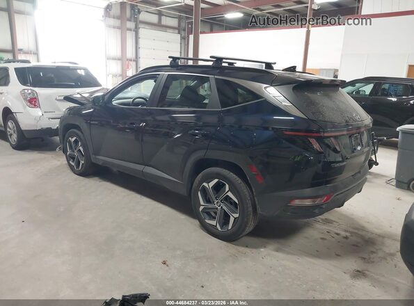 KM8JCCD17RU191613 2024 HYUNDAI TUCSON HYBRID Navy Rear left