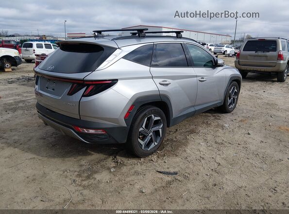 KM8JECD18RU235810 2024 HYUNDAI TUCSON HYBRID Silver უკანა მარჯვენა