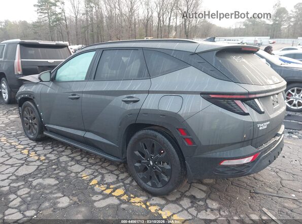 KM8JF3AEXNU169808 2022 HYUNDAI TUCSON Серый Задняя левая четверть