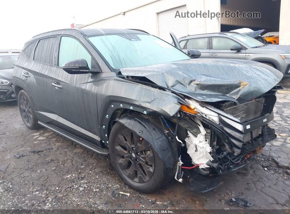 KM8JF3AEXNU169808 2022 HYUNDAI TUCSON Серый Вид спереди