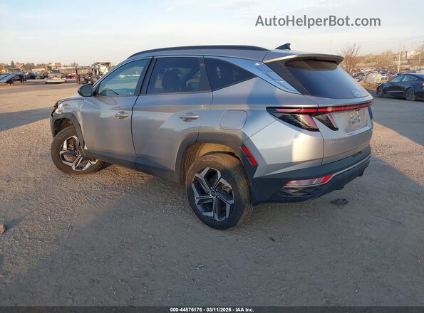 KM8JFCA10NU040151 2022 HYUNDAI TUCSON HYBRID Gray Rear left