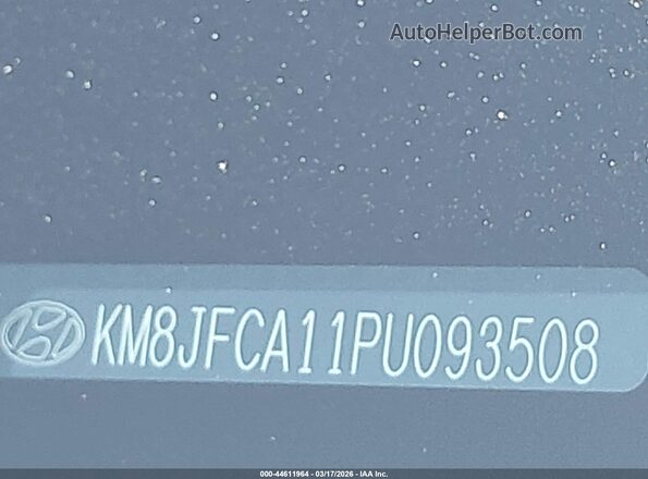 KM8JFCA11PU093508 2023 HYUNDAI TUCSON HYBRID Silver 