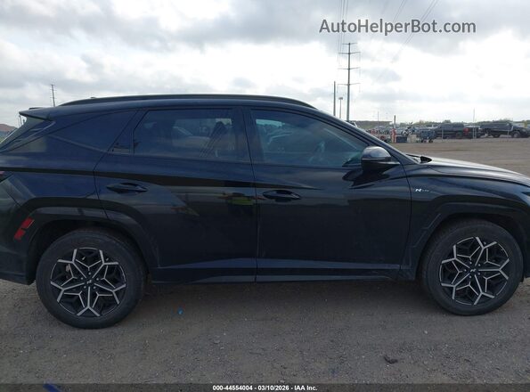 KM8JFCD15RU149481 2024 HYUNDAI TUCSON HYBRID Black Vista interior de 360 grados