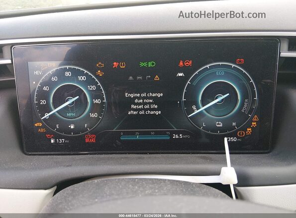 KM8JFDD29RU192879 2024 HYUNDAI TUCSON PLUG-IN HYBRID White Rear seats view