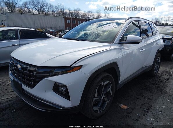 KM8JFDD29RU192879 2024 HYUNDAI TUCSON PLUG-IN HYBRID White Front left
