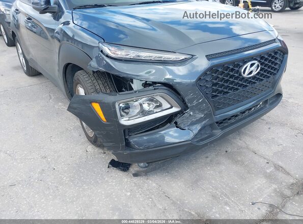 KM8K12AA3MU627634 2021 HYUNDAI KONA Gray Դիմացի տեսք