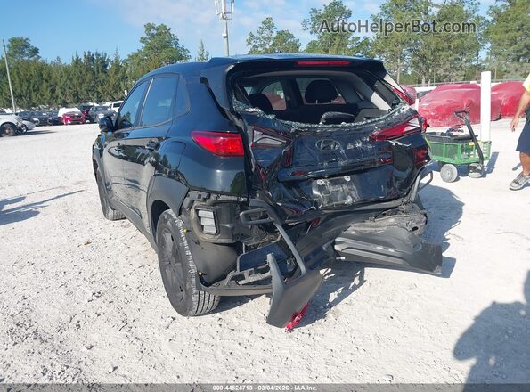 KM8K12AA3MU669141 2021 HYUNDAI KONA Black Widok z przodu