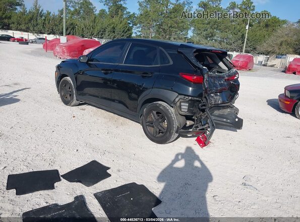 KM8K12AA3MU669141 2021 HYUNDAI KONA Black Tył lewy