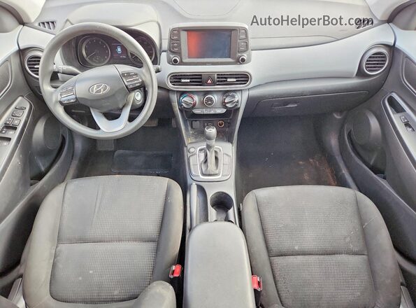 KM8K12AA5MU659484 2021 HYUNDAI KONA Красный Вид панели приборов